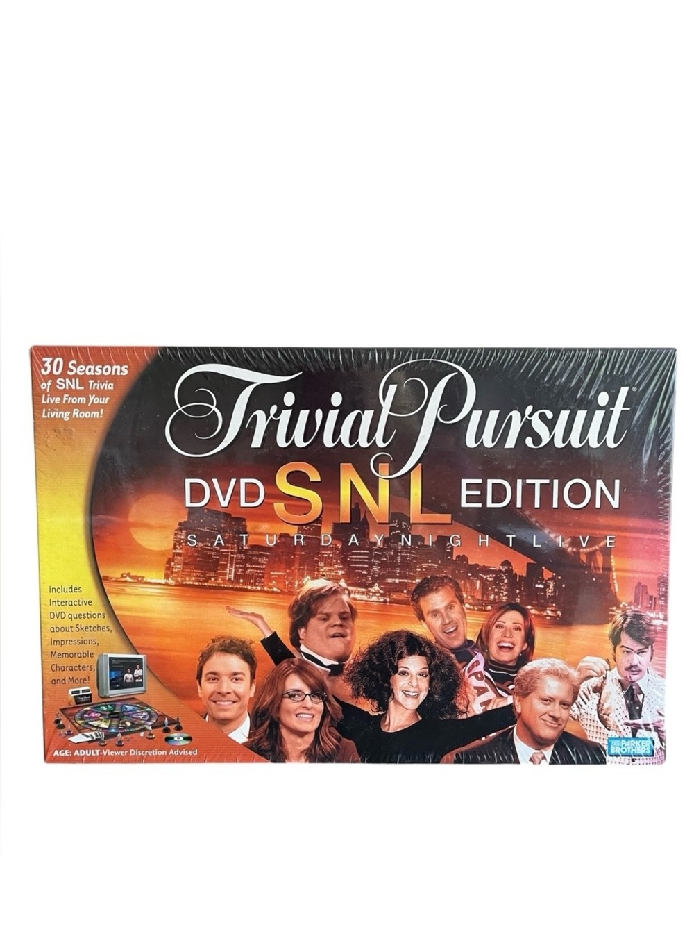 Trivial Pursuit DVD SNL Saturday Night Live Edition Parker Brothers 2004